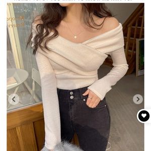 CHUU You Want To Know Me Knit Top（new）